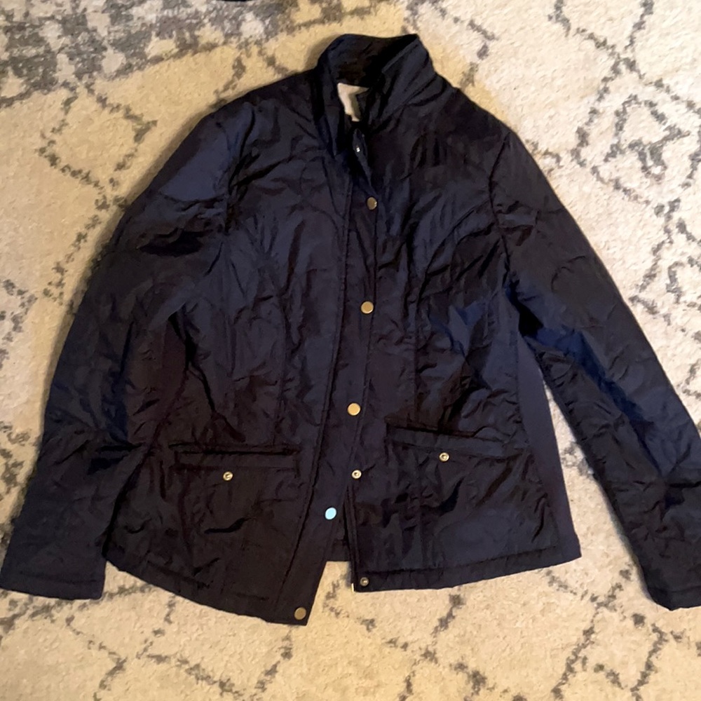 Target A New Day Puffer Quilted Jacket - Blue